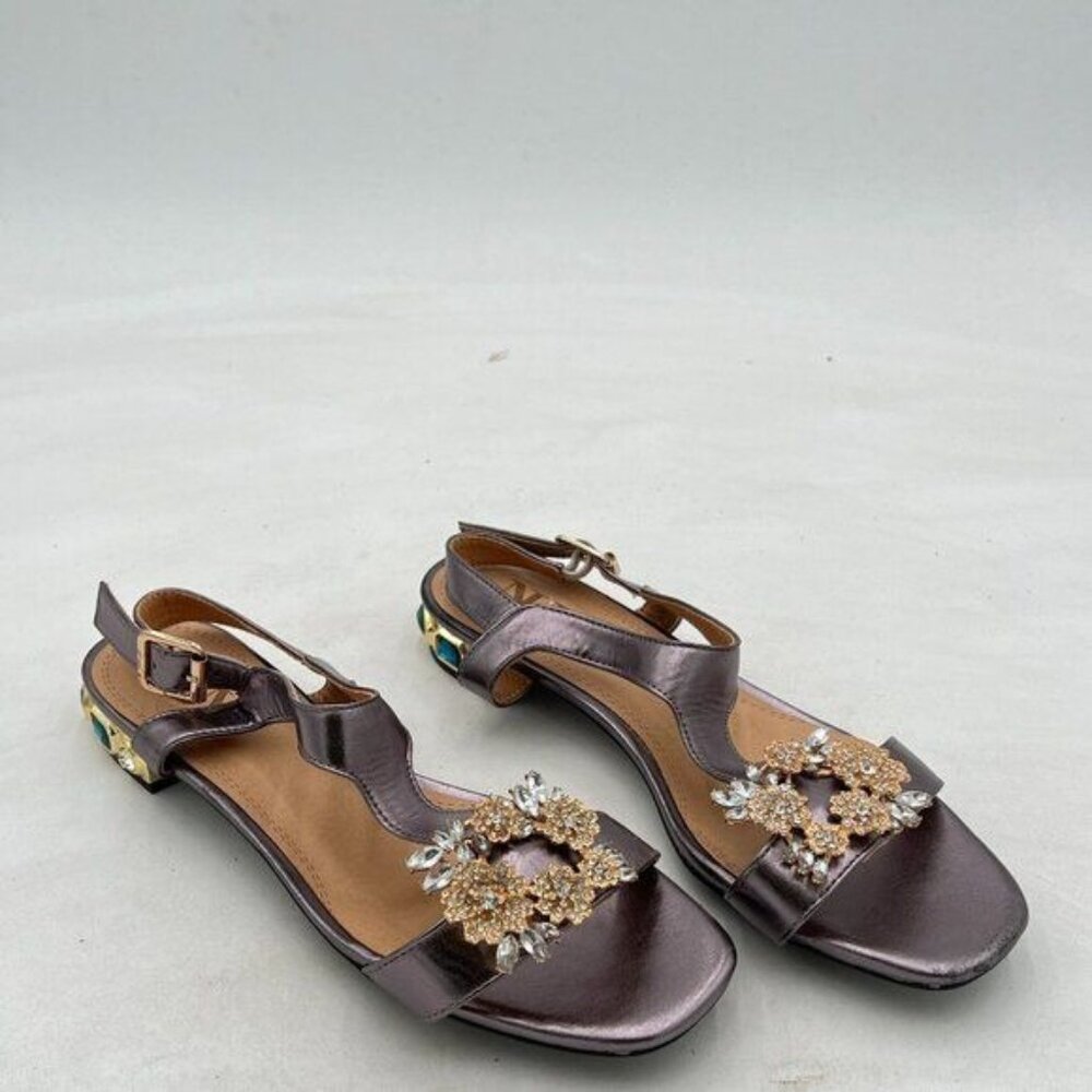 Women's Jewel Heel Sandals Sparkling Glamour and Sophisticated Comfort